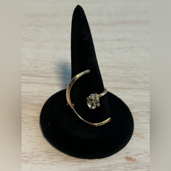 James Michelle Eclipse Diamond Ring, Gold, NEW, MSRP $68 - Picture 4 of 5